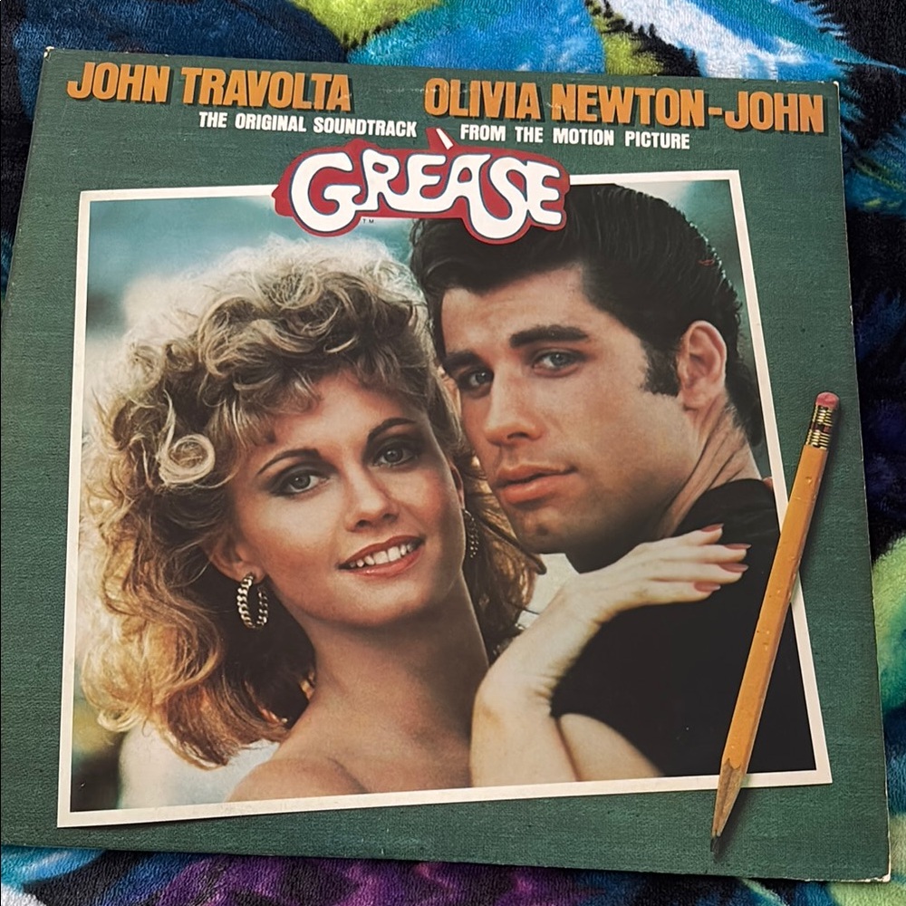 Grease Soundtrack Vinyl Record
